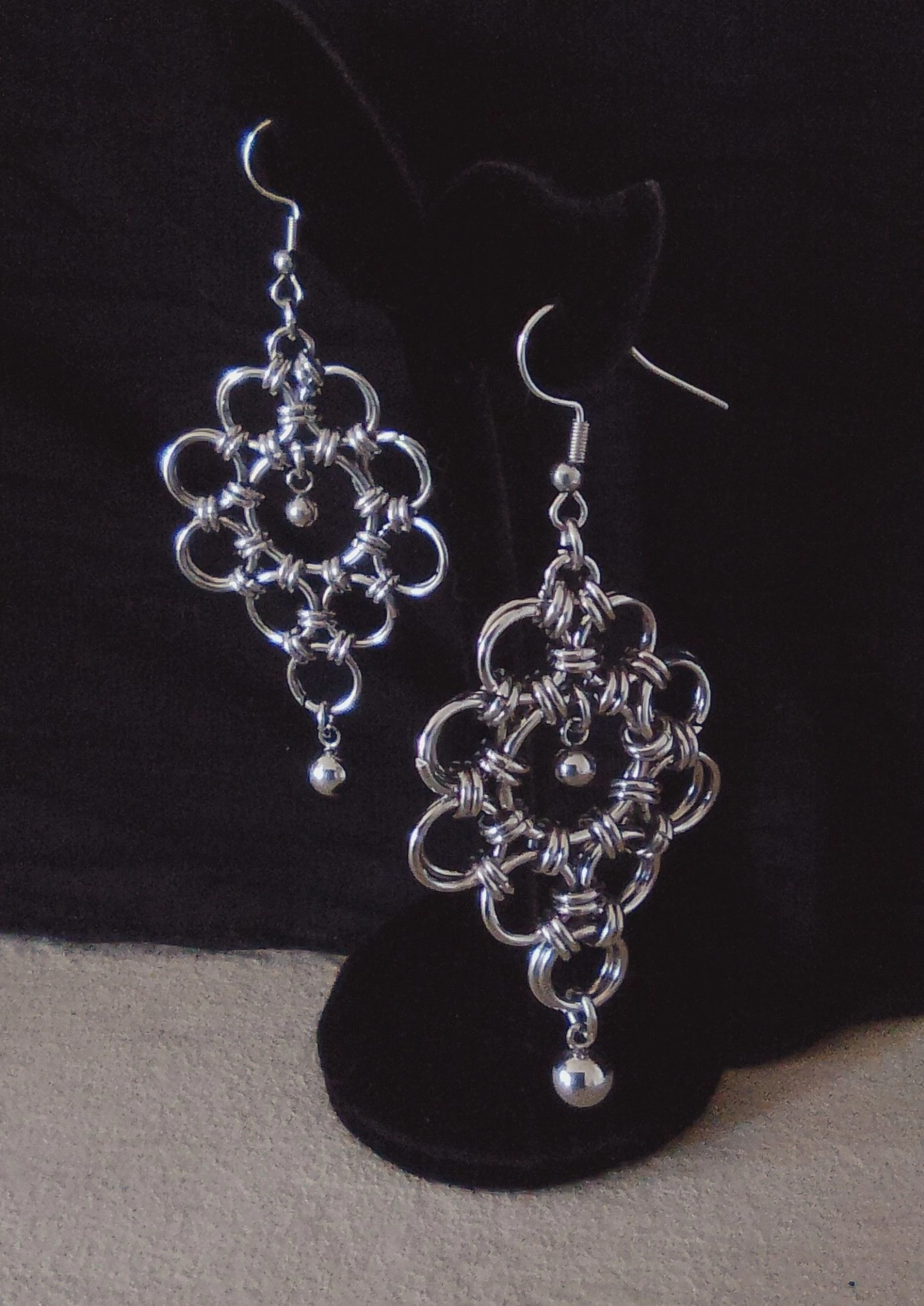 Brincos "marguerite" Estilo gótico – photo 2